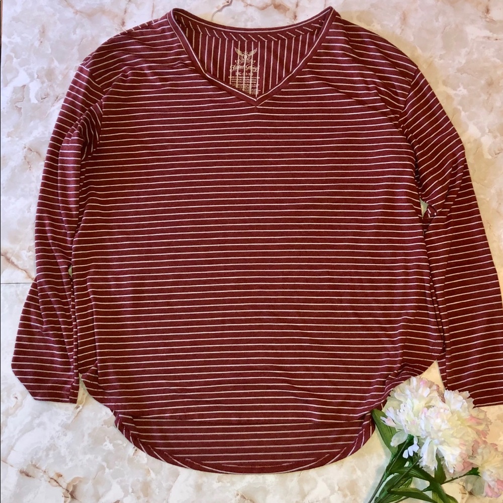 Long sleeve Faded Glory Top